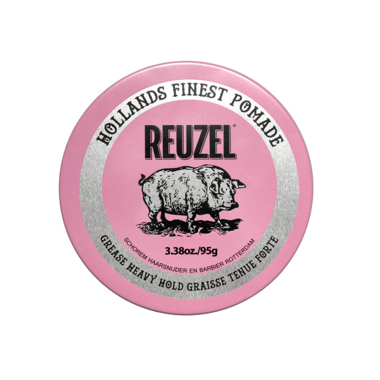 Pink Heavy Hold Grease Pomade
