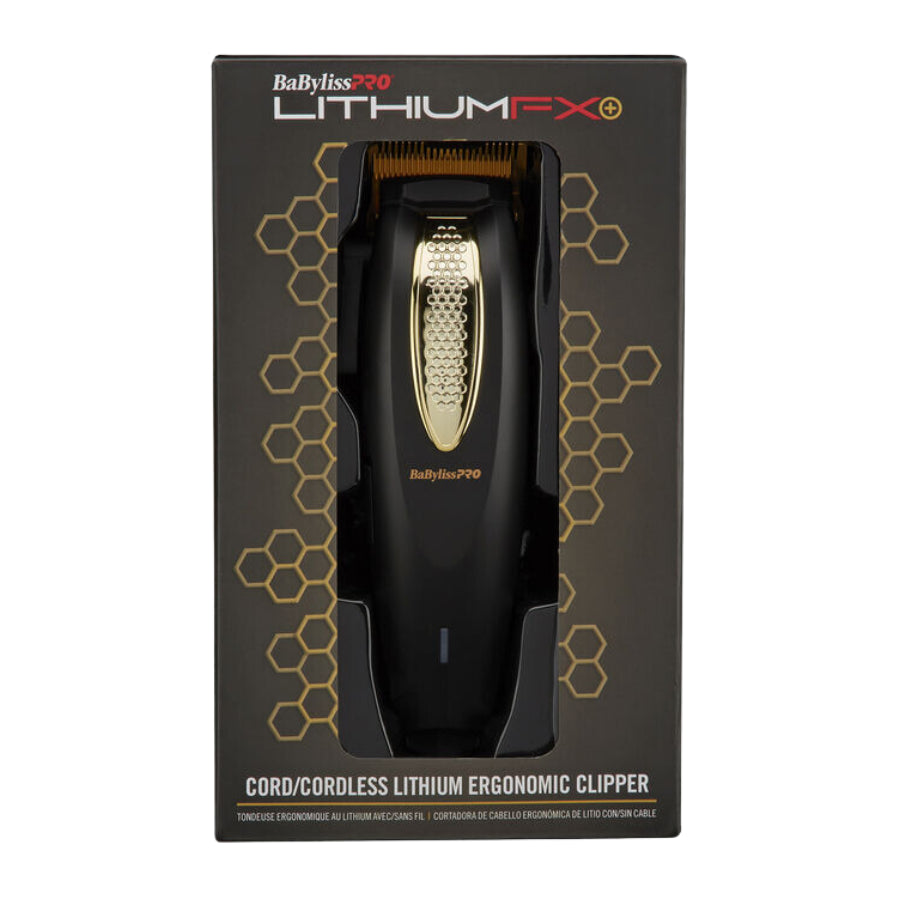 BabylissPRO LithiumFX Cord/Cordless Lithium Ergonomic Clipper
