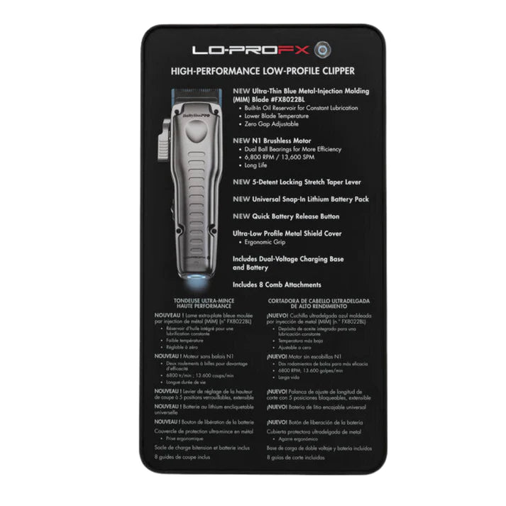 BaBylissPRO FXONE LO-PROFX Cordless Clipper