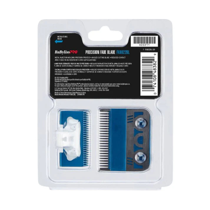 BaBylissPRO - Blue Titanium Metal-Injection Molded Precision Fade Blade FX8027BL