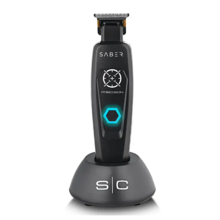 StyleCraft Saber Precision Professional Metal Trimmer - Black