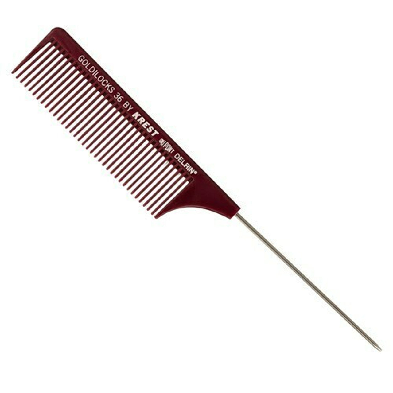 Krest Goldilocks 36 Large Metal Tail Comb