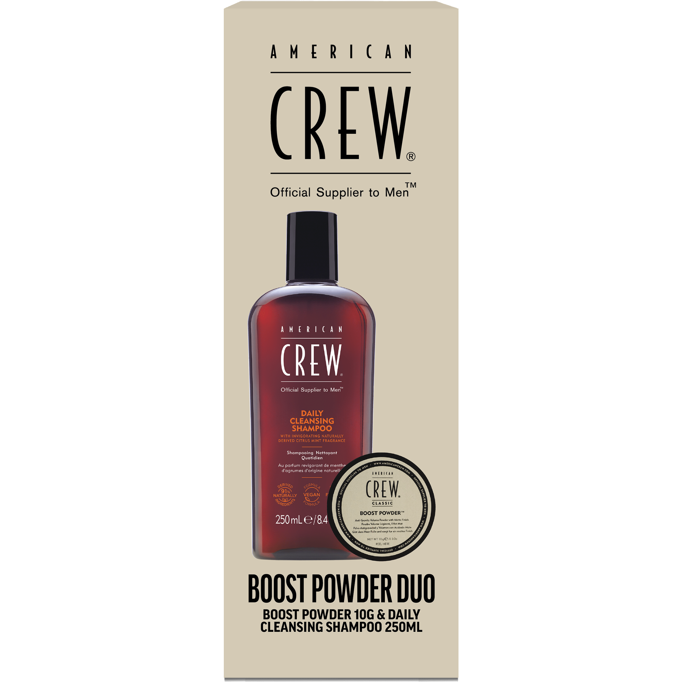 American Crew Boost Powder Gift Set Duo
