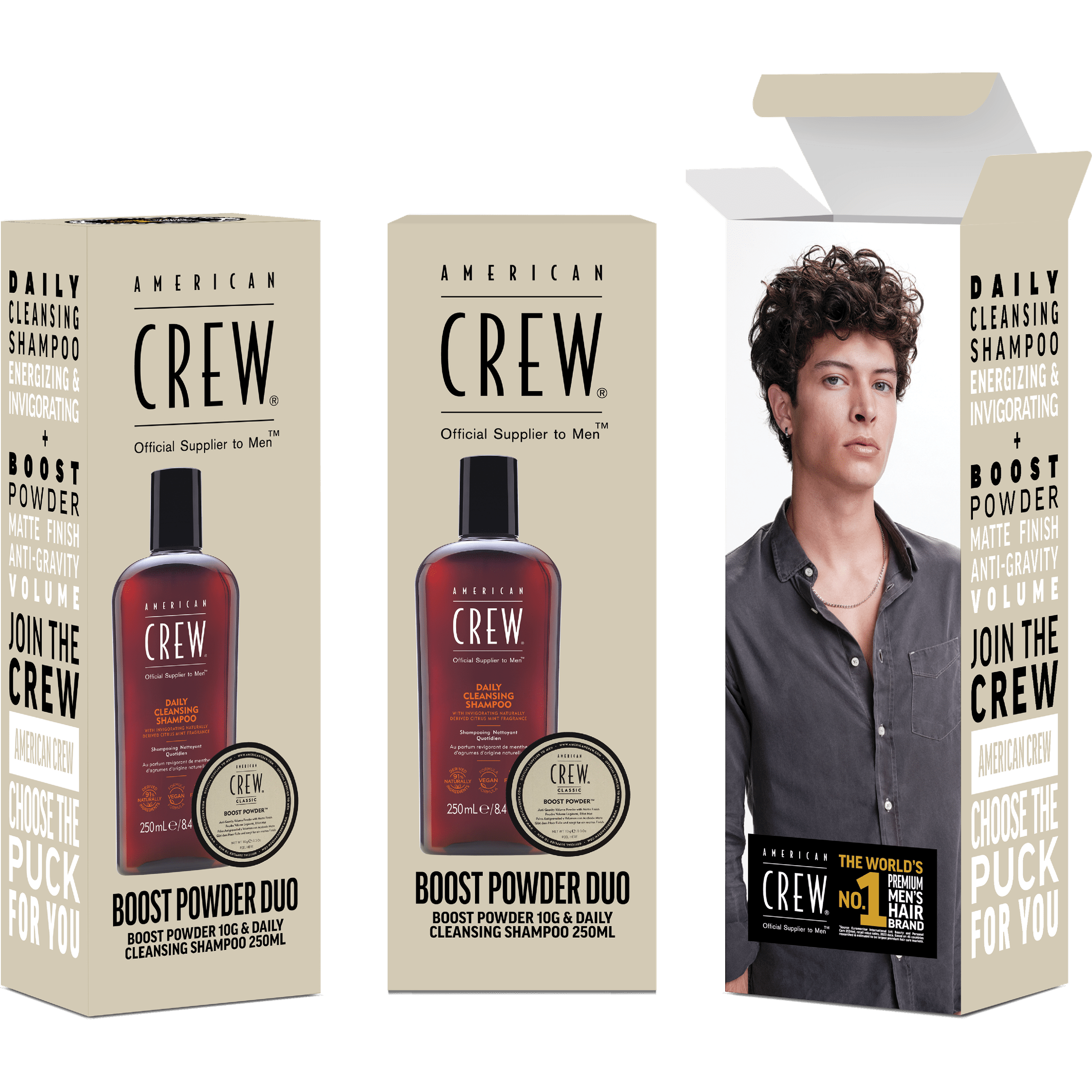 American Crew Boost Powder Gift Set Duo