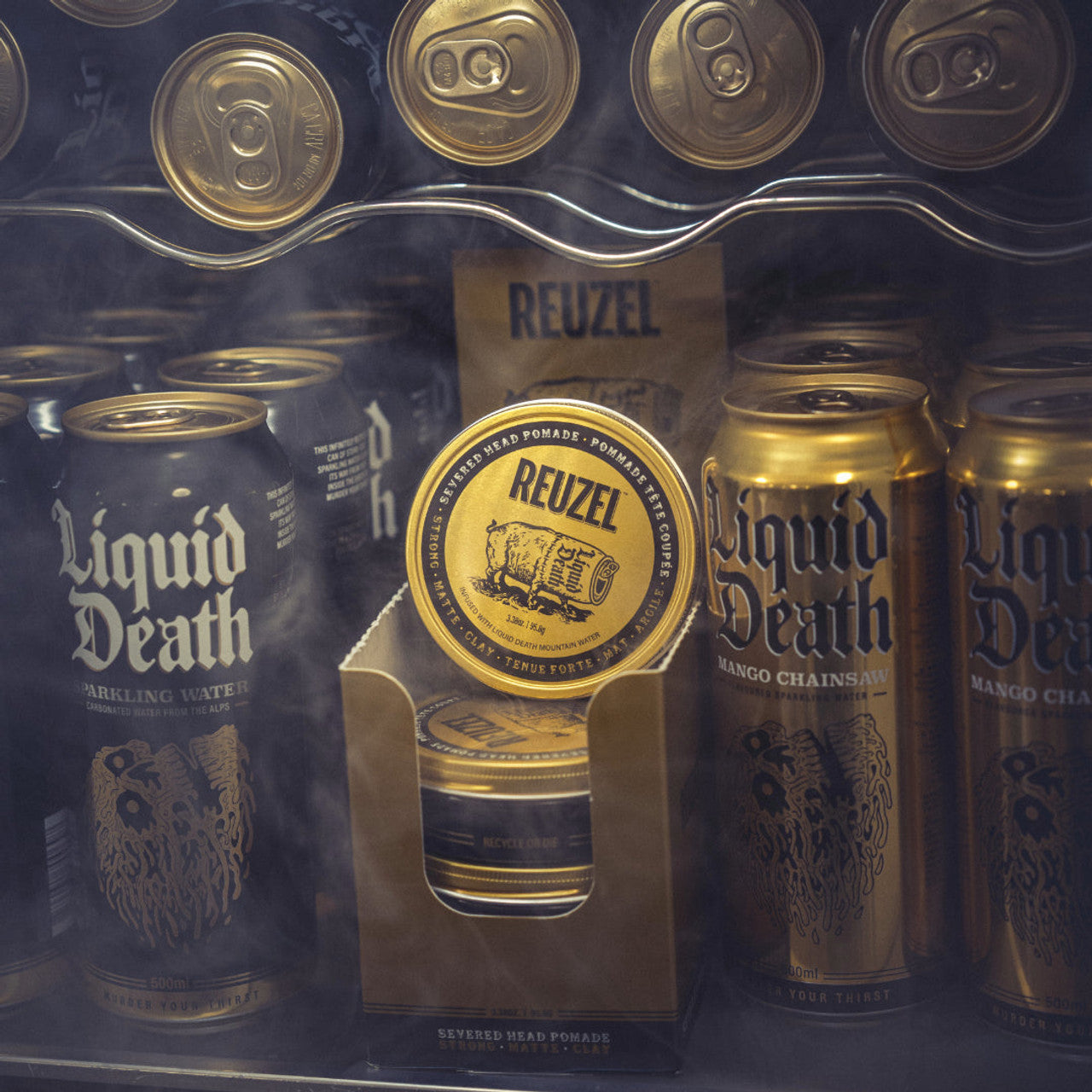 Reuzel Liquid Death Severed Head Clay Pomade 95g
