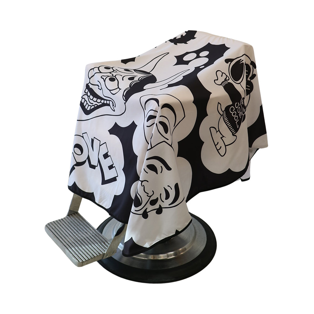 High Top Capes Love Hate Cape - Black