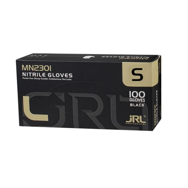 JRL Black Nitrile Gloves