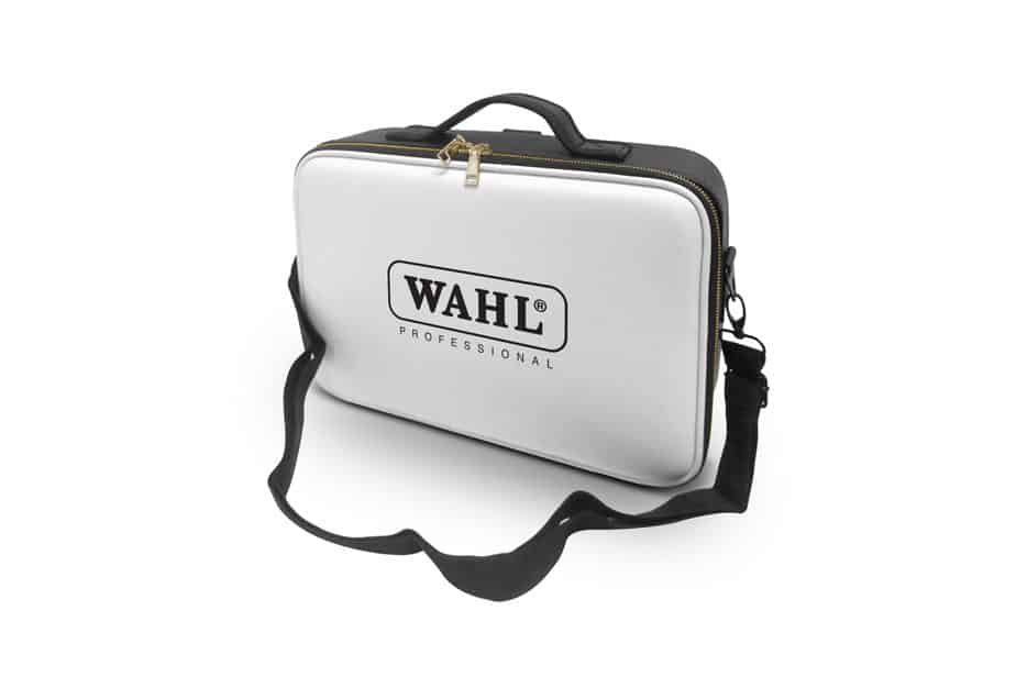 White Professional Case With Black Logo