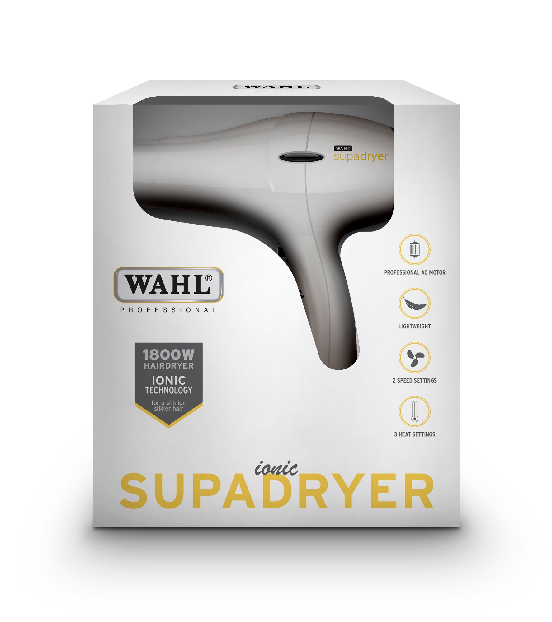 Wahl Supa Dryer Ionic - Pearl White