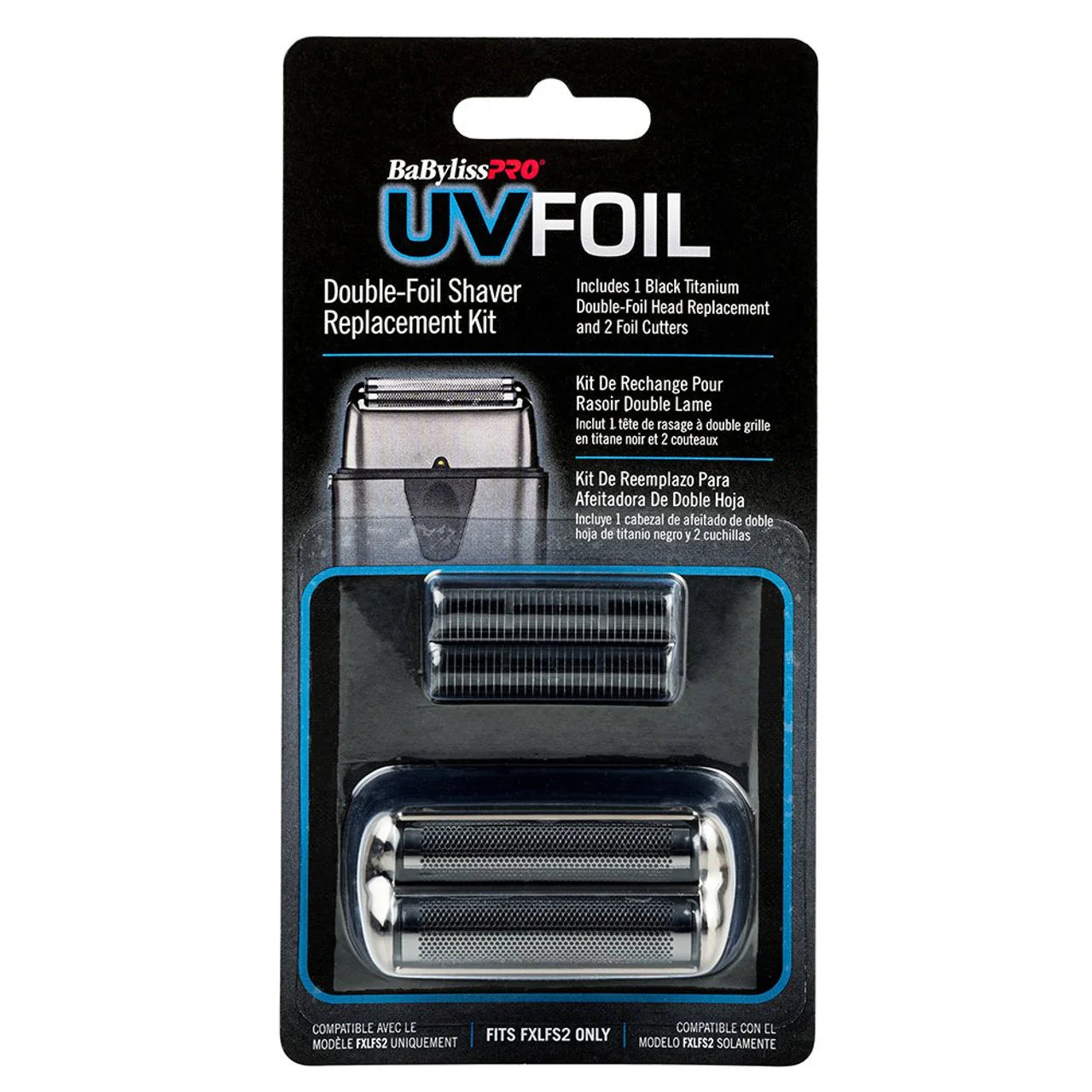 BabylissPRO UVFoil Double-Foil Shaver Replacement Foil Head