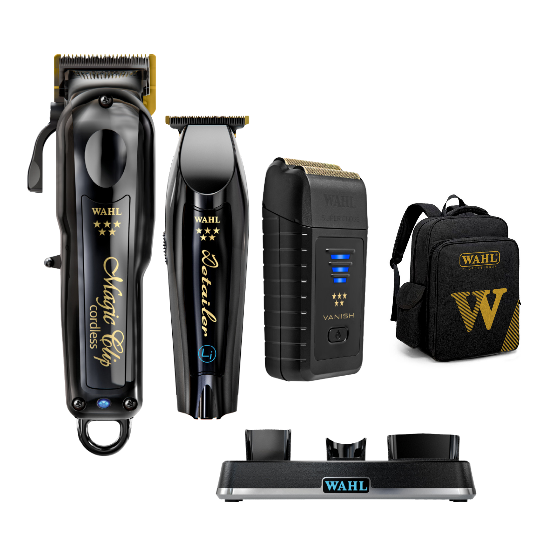 Wahl 5 Star Barber Combo + Bonus Backpack – Barber Temple AU