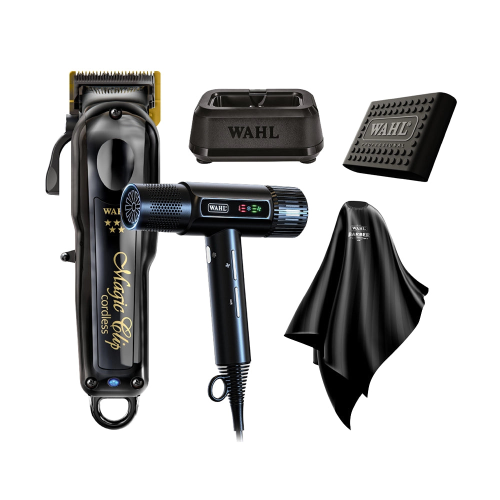 Wahl Black Magic Clip & Vanquish Pack – Barber Temple AU Wahl Black Magic Clip & Vanquish Pack – Barber Temple AU