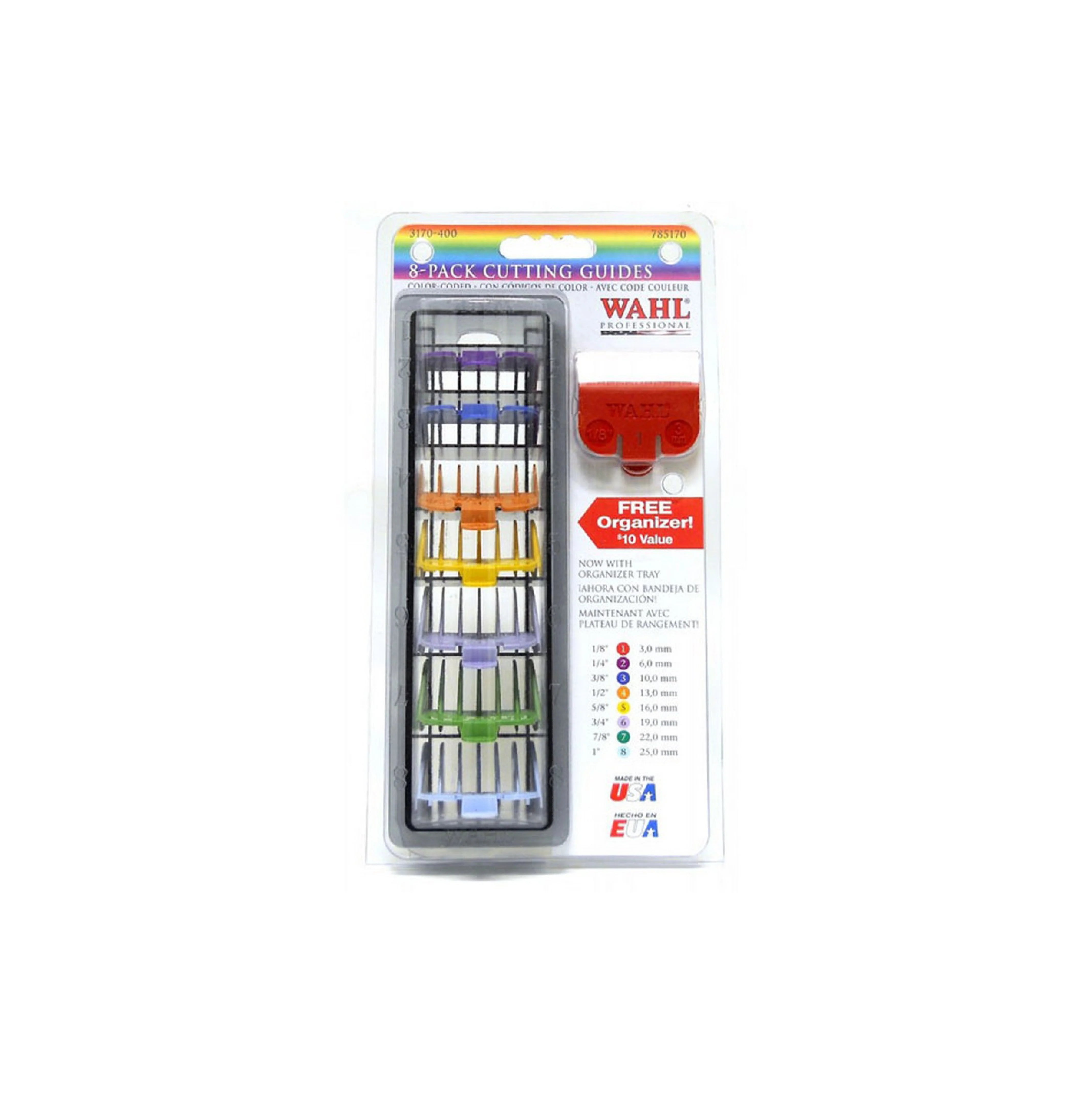 Wahl Colour Coded Cutting Guides - 8pk