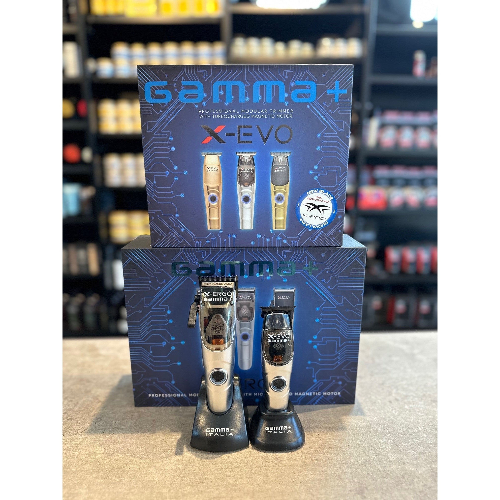 Gamma+ X-Ergo Clipper and X-Evo Trimmer Duo