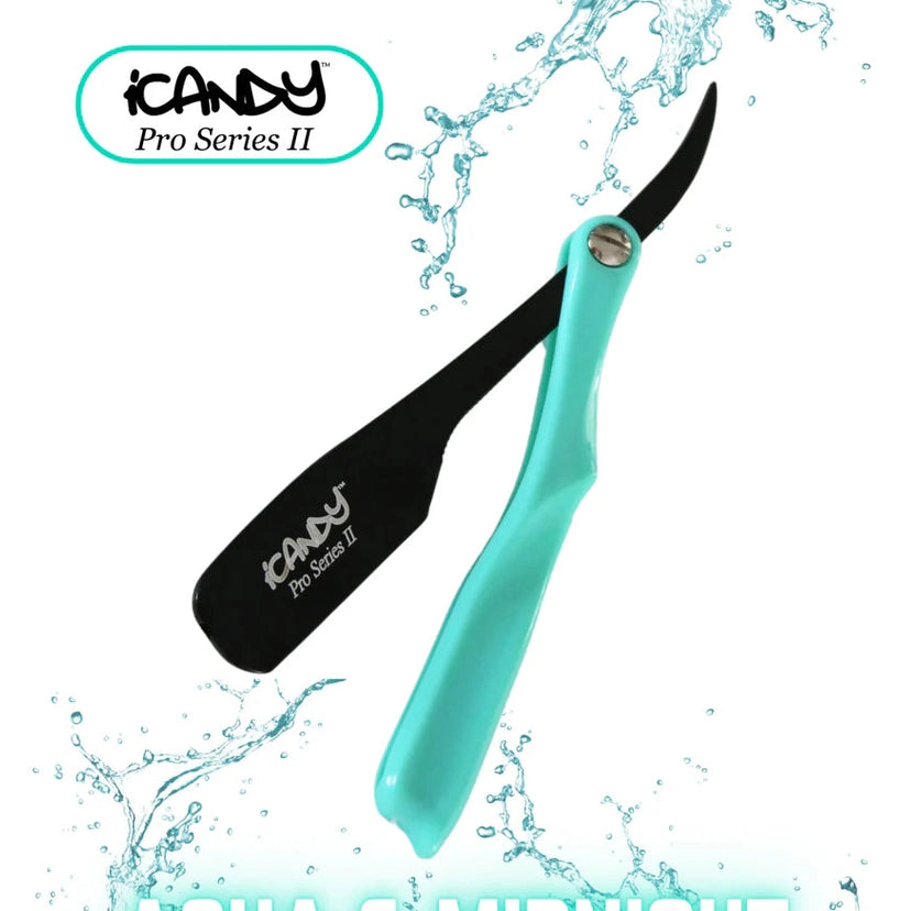 iCandy Pro Series II Barber Razor - Aqua