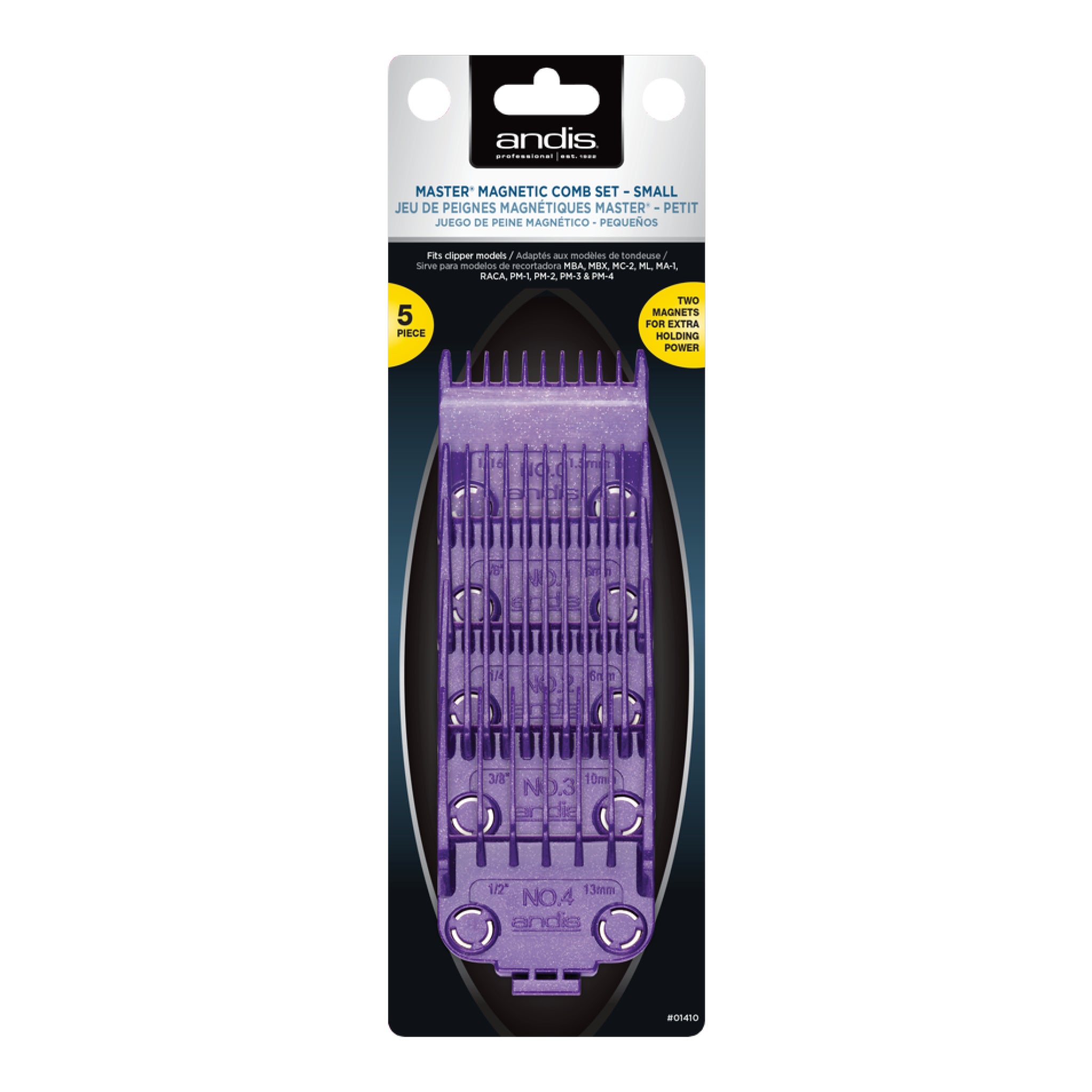 Andis Master Magnetic Comb Set