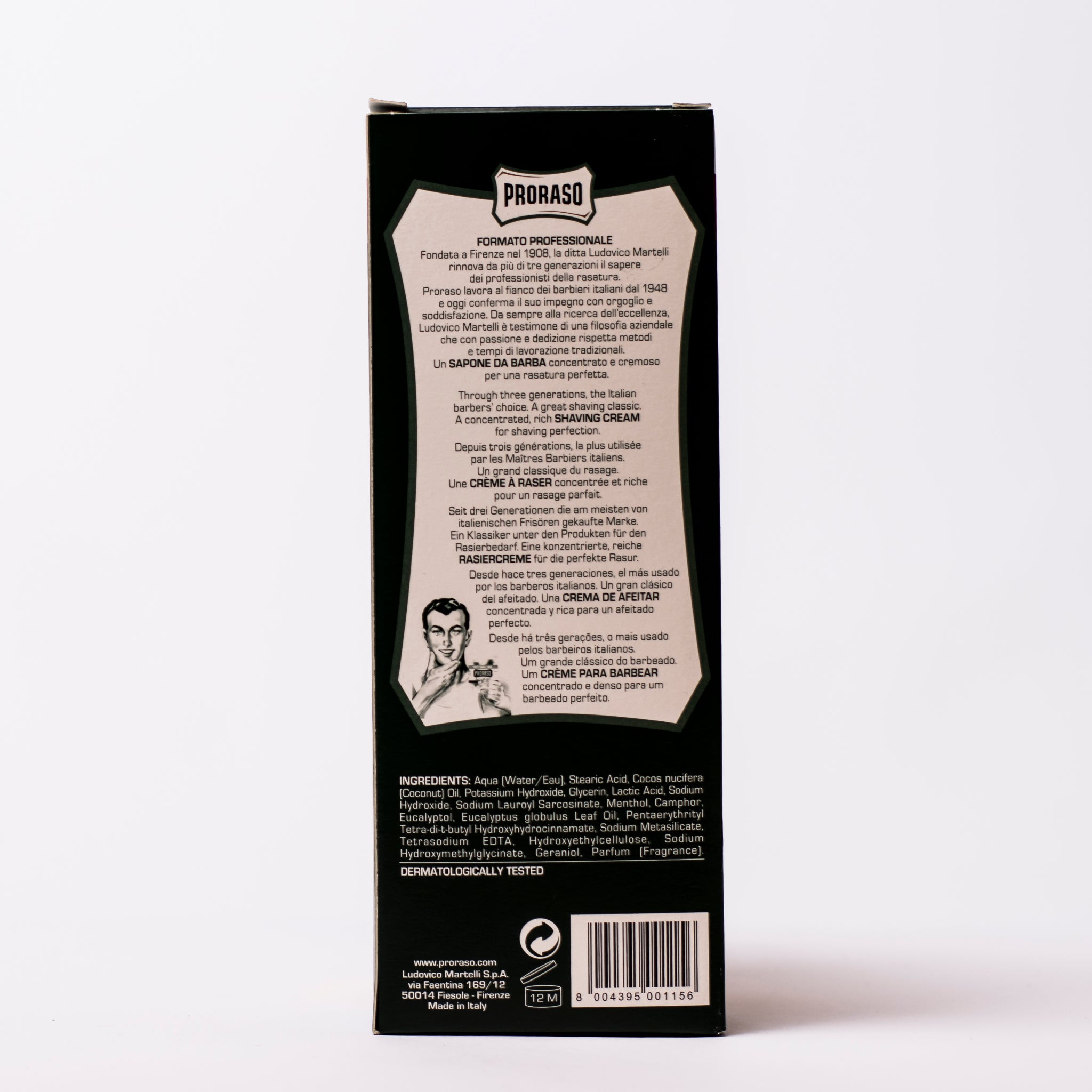 Shaving Cream - Refresh - Eucalyptus & Menthol