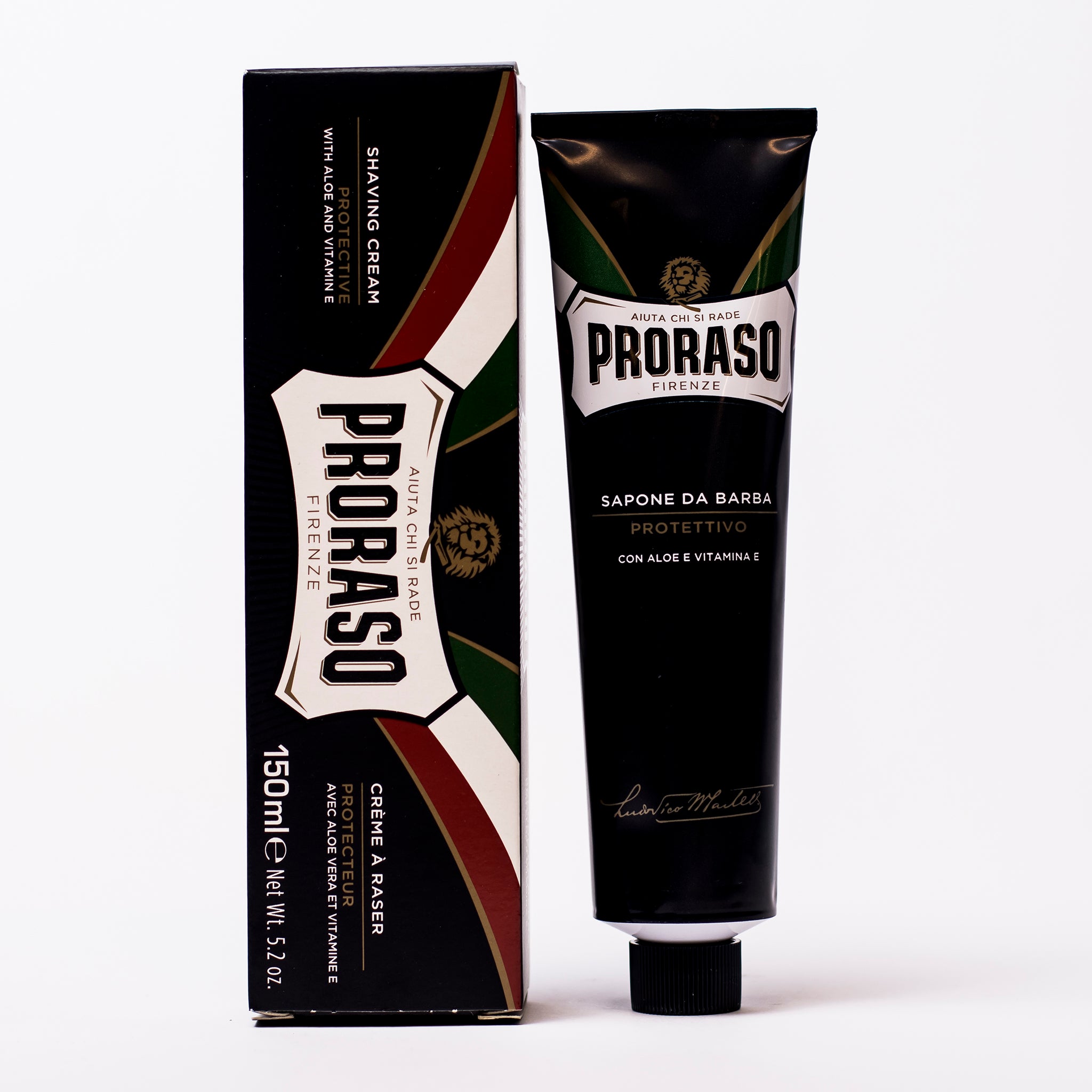 Shaving Cream Tube - Protect - Aloe & Vitamin E