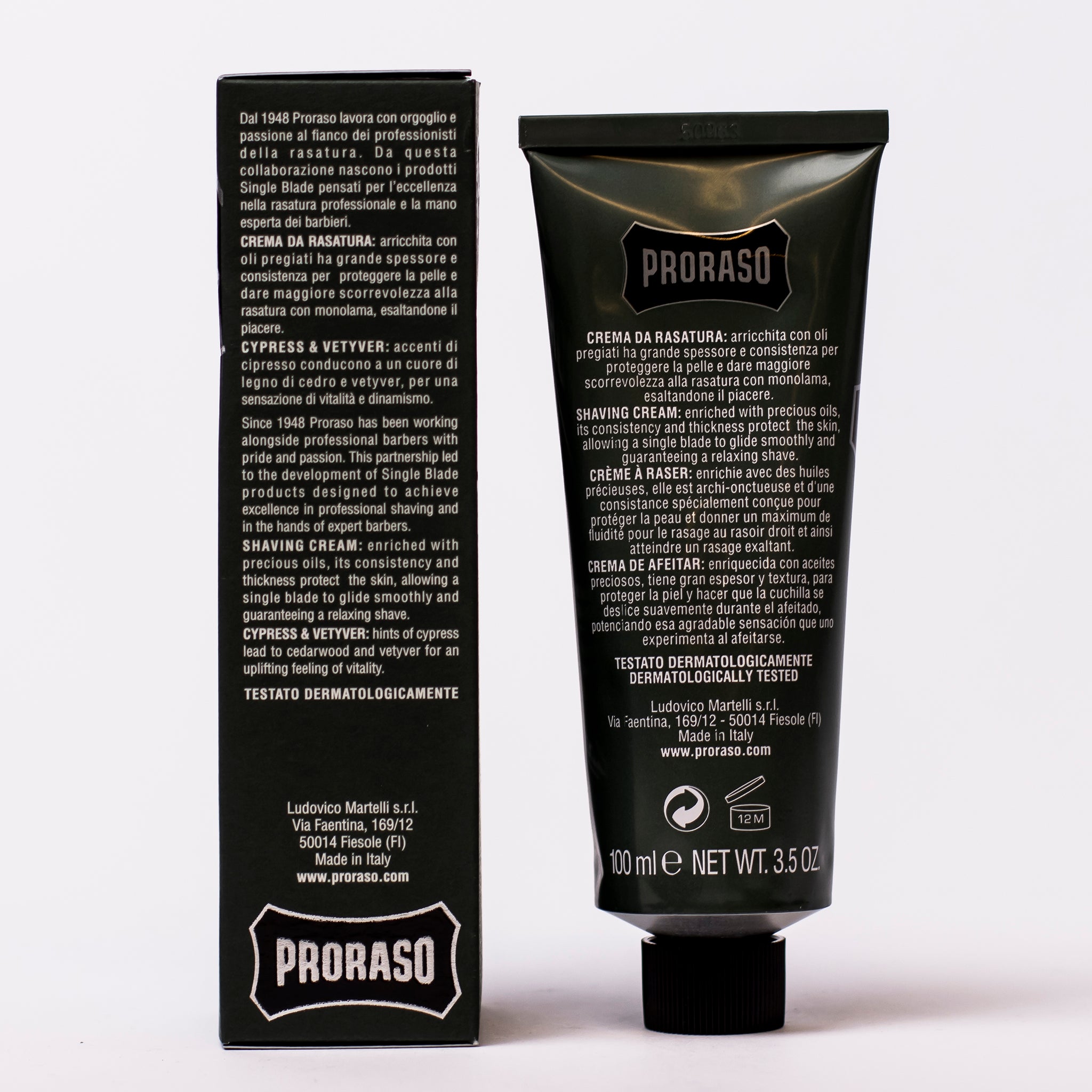 Shaving Cream - Cypress & Vetyver