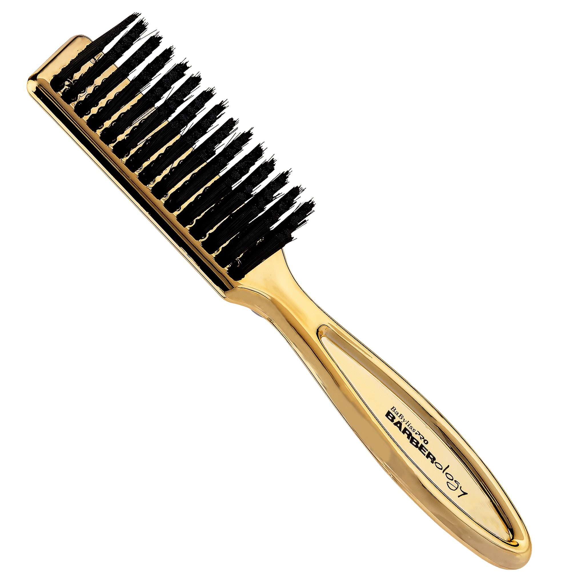 BabylissPRO Barberology Fades & Blades Cleaning Brush Gold