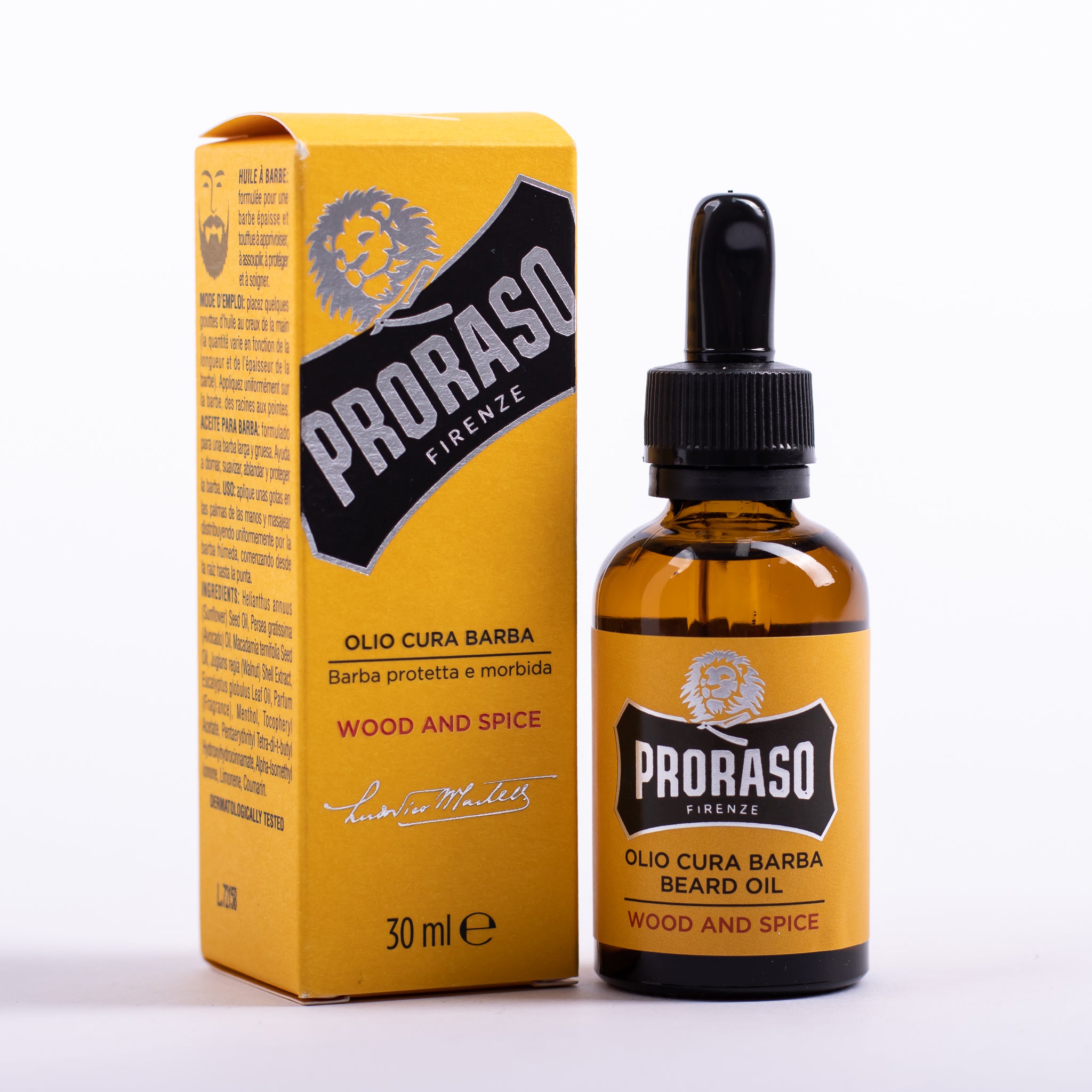 Beard Oil - Wood and Spice