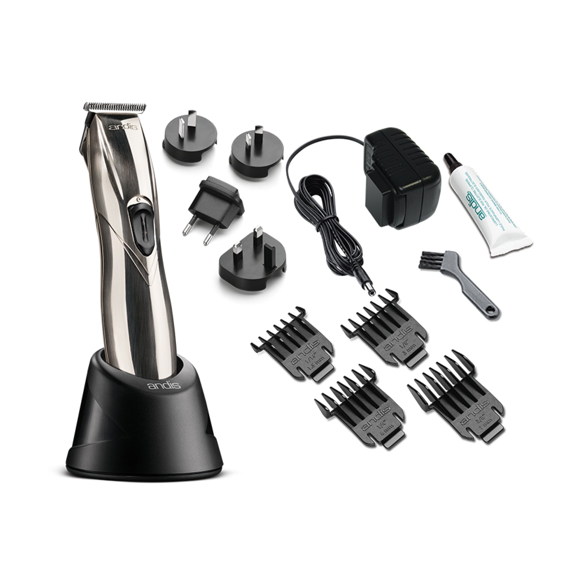 Andis Slimline Pro Li T-Blade Trimmer Chrome (D-8)