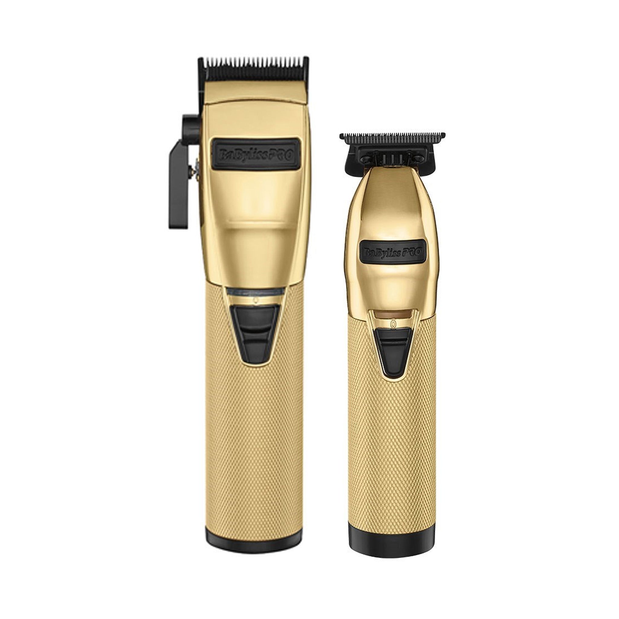 BabylissPRO LimitedFX Gold Clipper & Outliner Trimmer Duo
