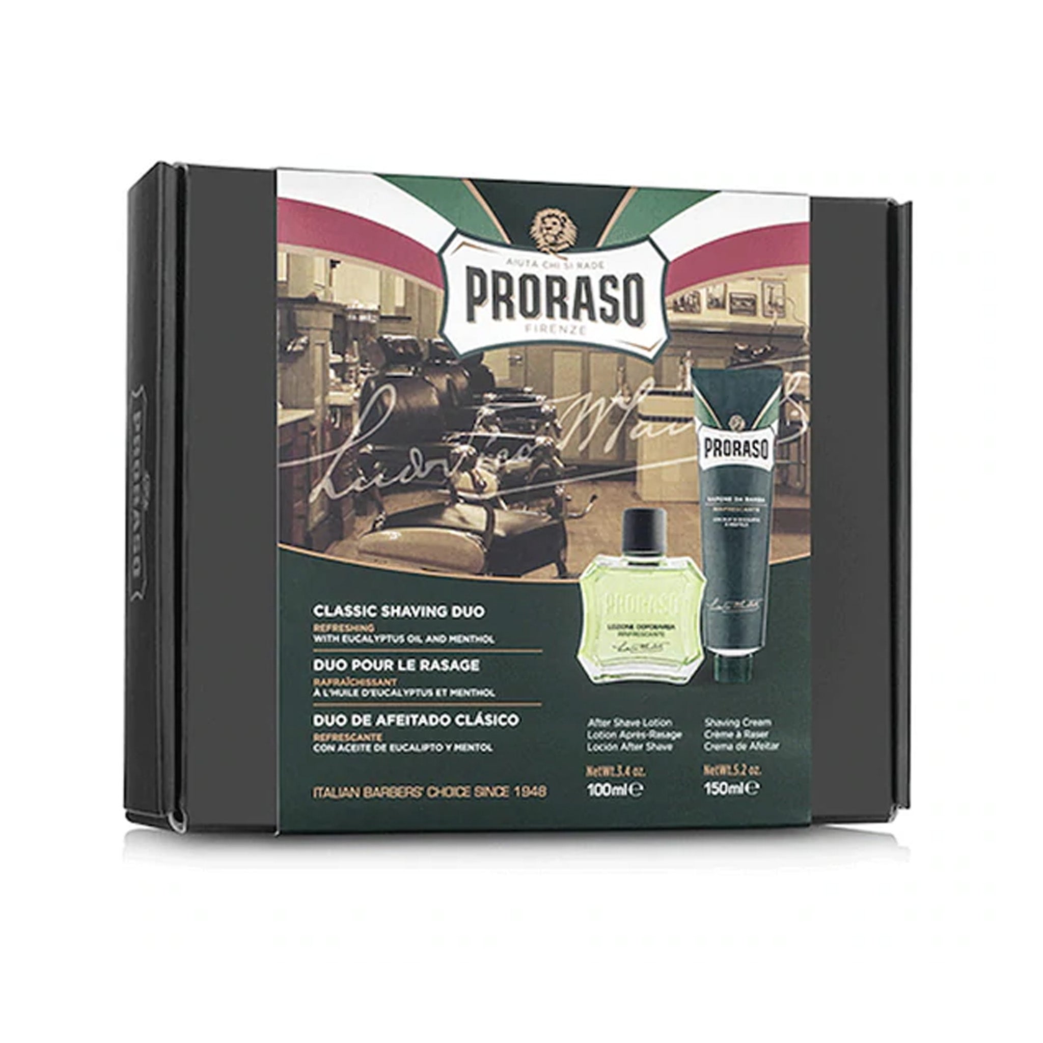 Shave Cream & Aftershave Balm - Duo Pack - Refresh