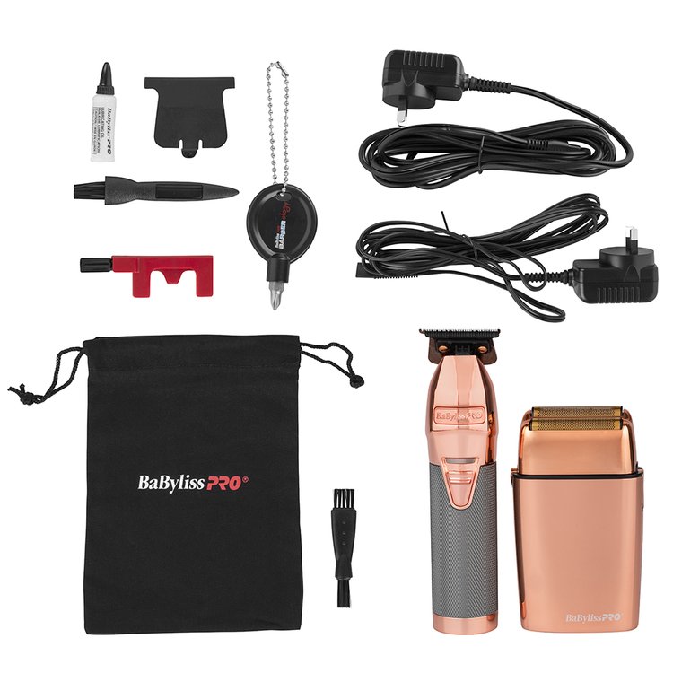 BabylissPRO RoseFX Outliner Trimmer & Foil Shaver Duo
