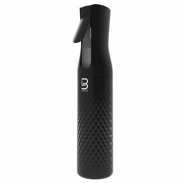 Level 3 Bevelled Water Spray Black