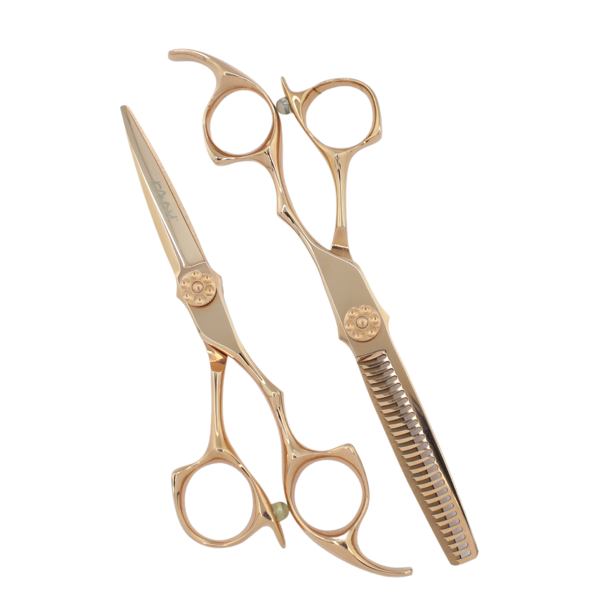 iCandy All Star Rose Gold Scissor & Thinner Bundle