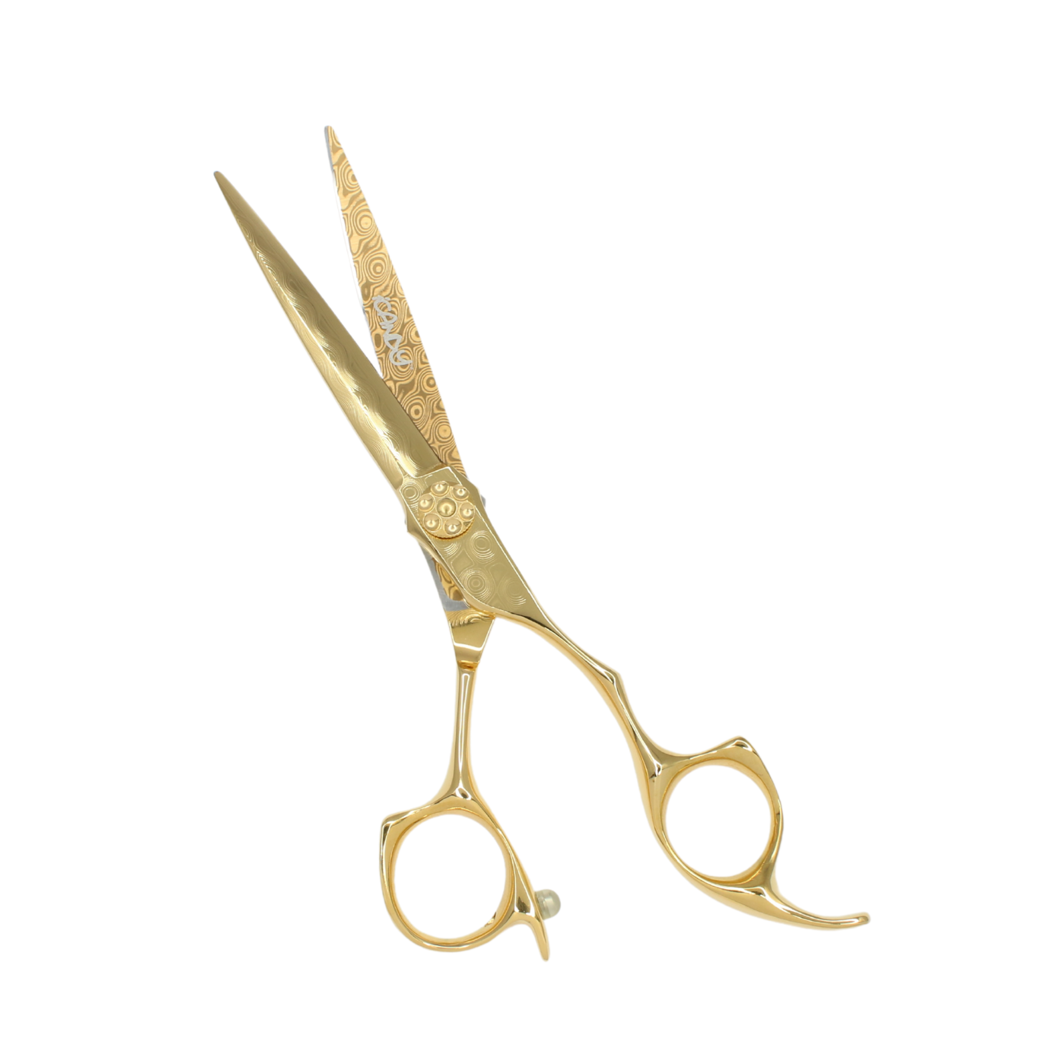 iCandy Damascus All Star Yellow Gold Scissor