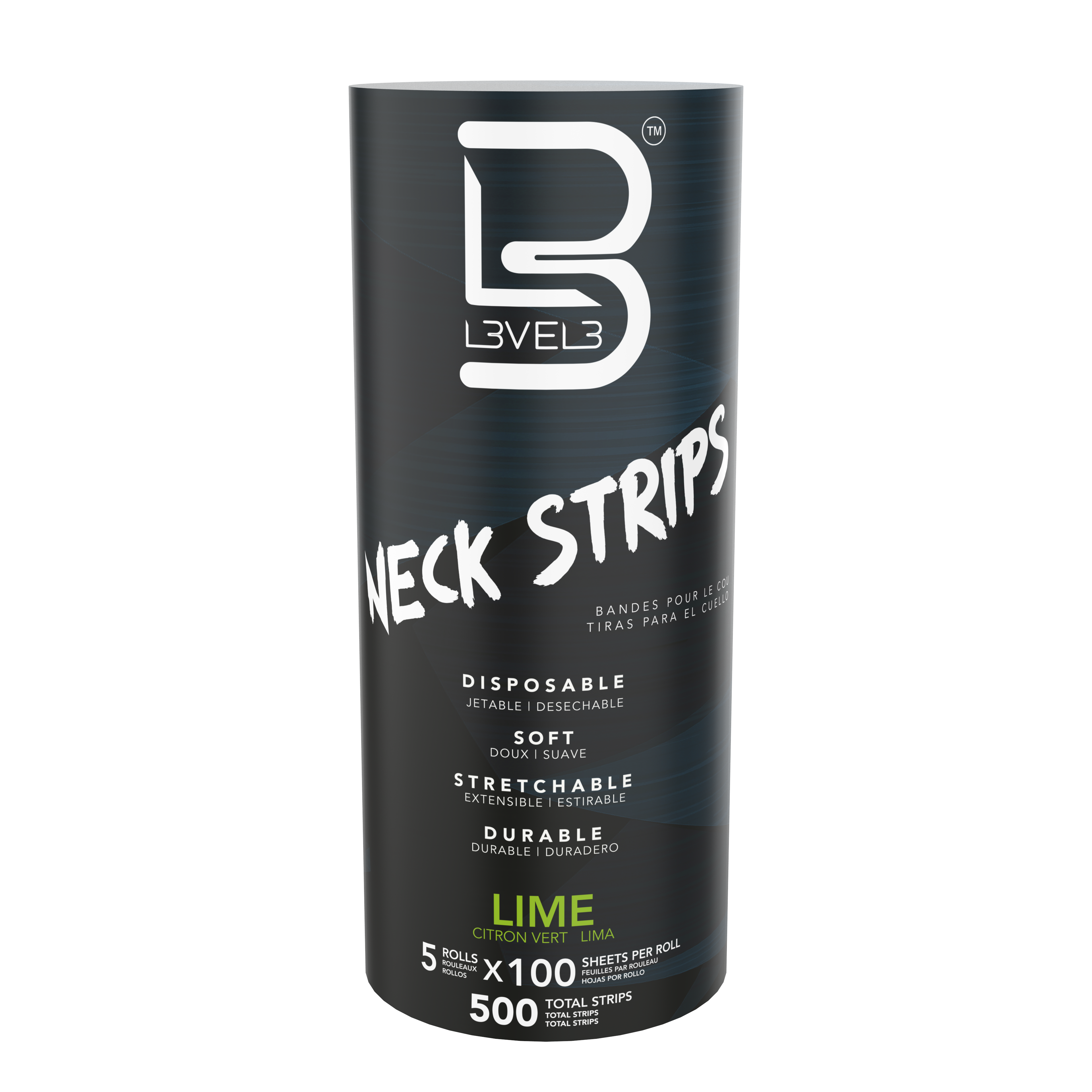 Level 3 Neck Strip Paper