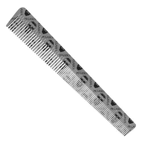 #303 Silver Barber Tapered Comb