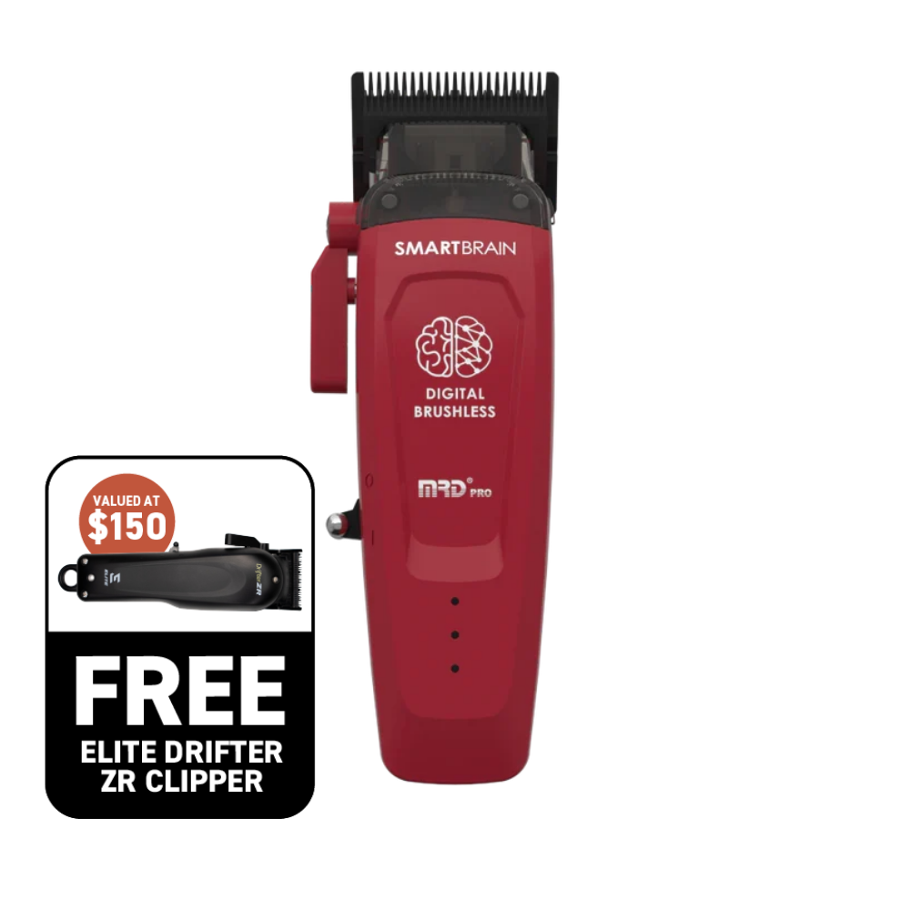 MRD Pro Smart Brain Clipper - Cherry Red