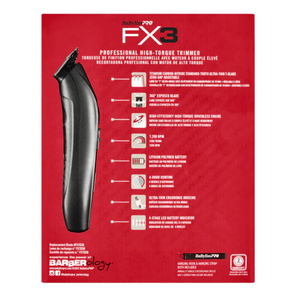 BabylissPRO FX3 Professional Trimmer