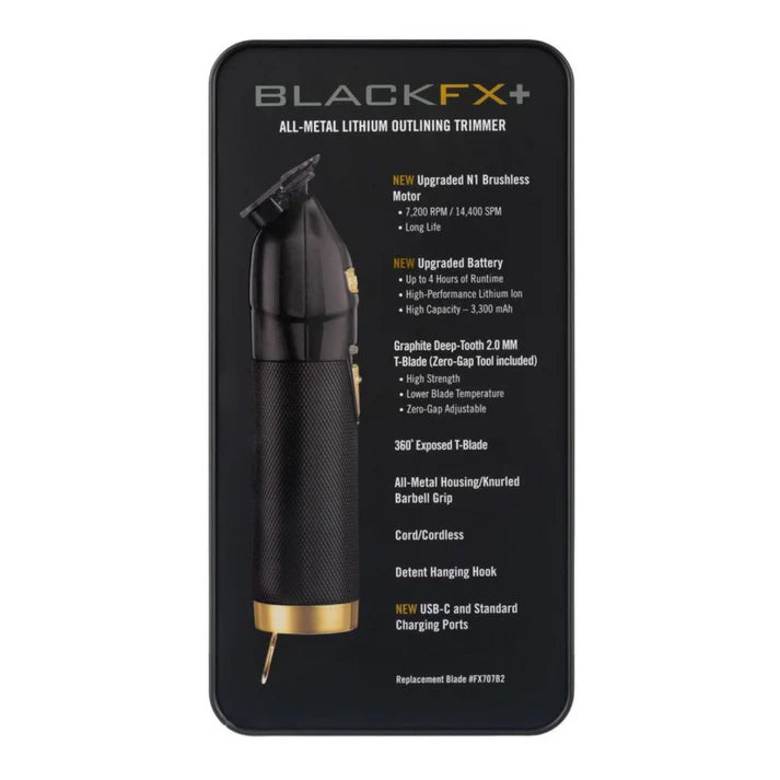 Babyliss BlackFX+ Skeleton Lithium Trimmer