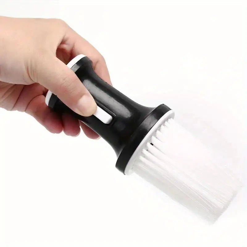 Neck Brush - Built-in Talc Dispenser