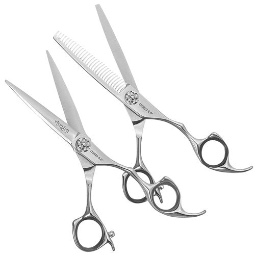 Iceman Mizumi Katani Scissor and Thinner Set - Silver