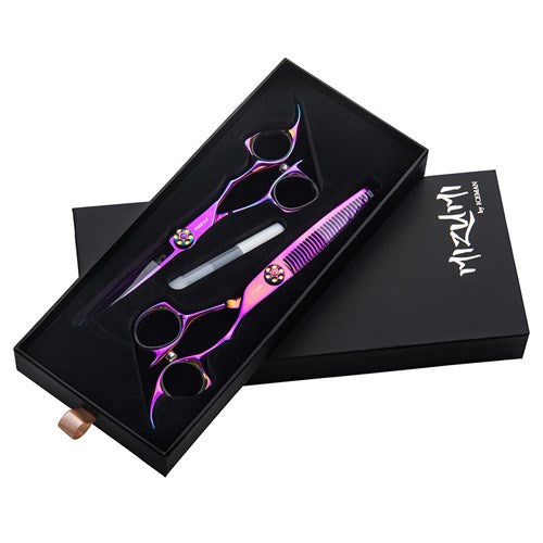 Iceman Mizumi Katani Scissor and Thinner Set - Pink