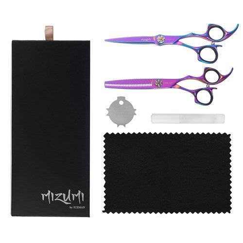 Iceman Mizumi Katani Scissor and Thinner Set - Pink