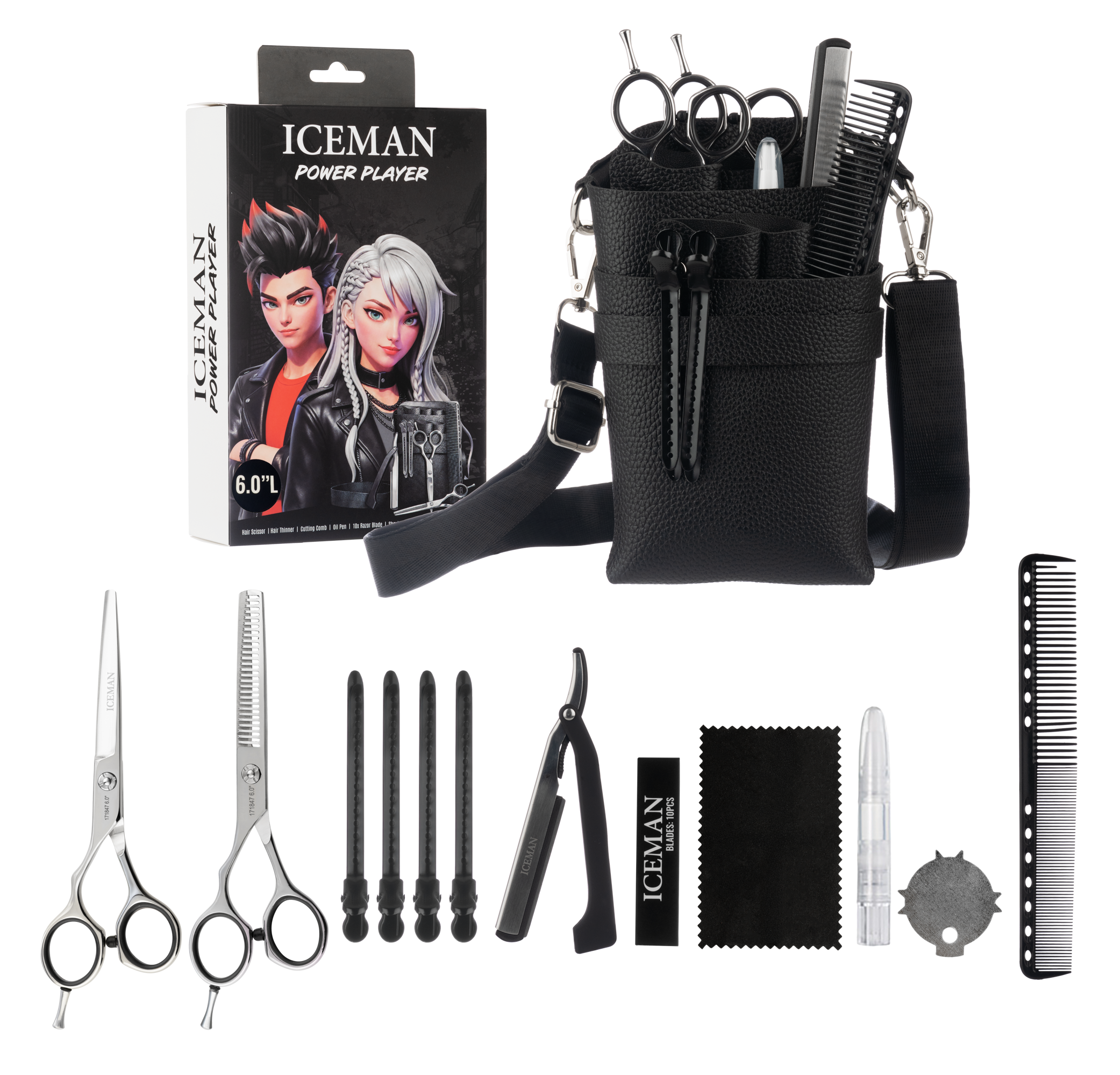 Iceman Power Player - Black