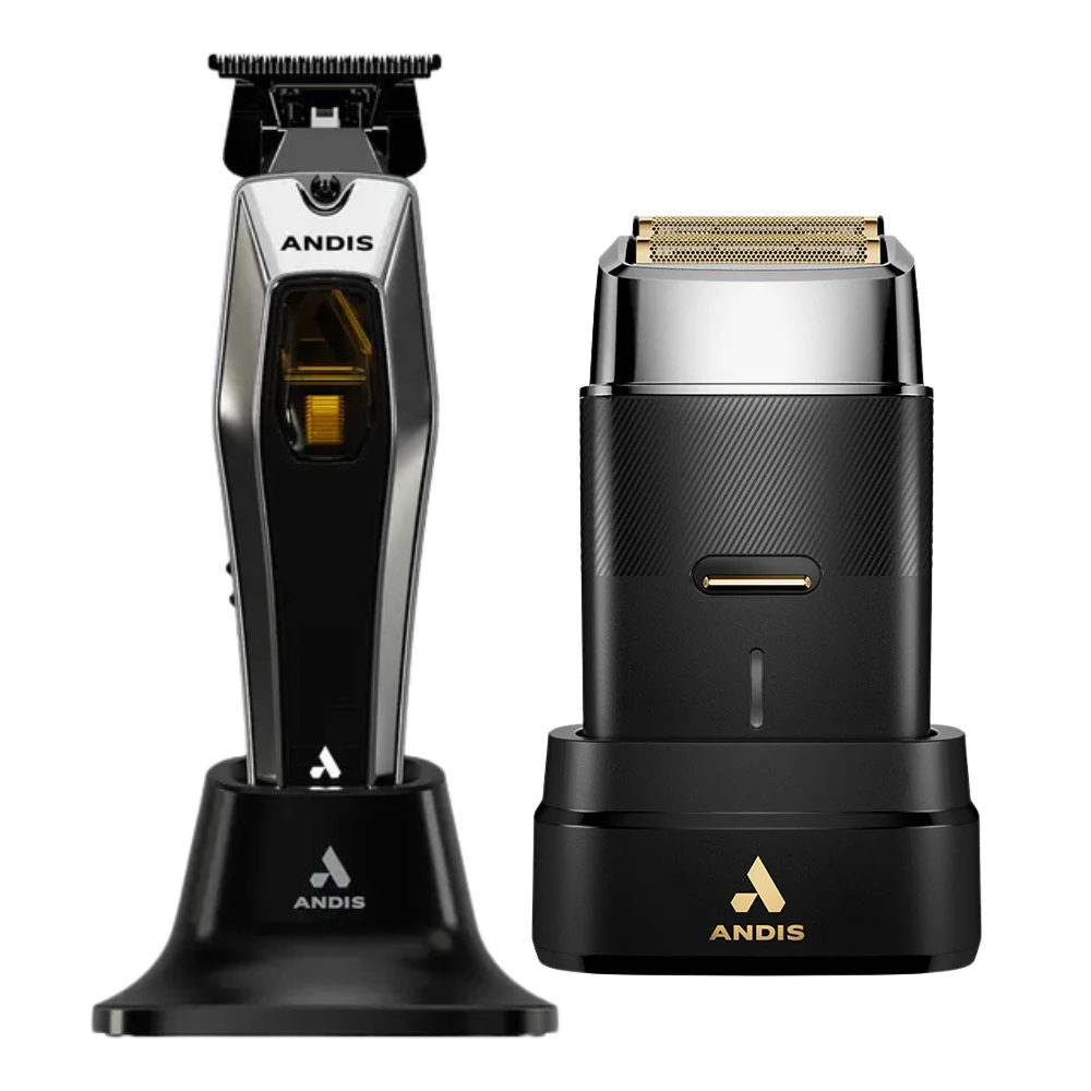 Andis Recon Linear Motor Trimmer and ProFoil Plus II Foil Shaver