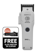 MRD Pro Precision Smart Brain Digital Brushless Clipper - White