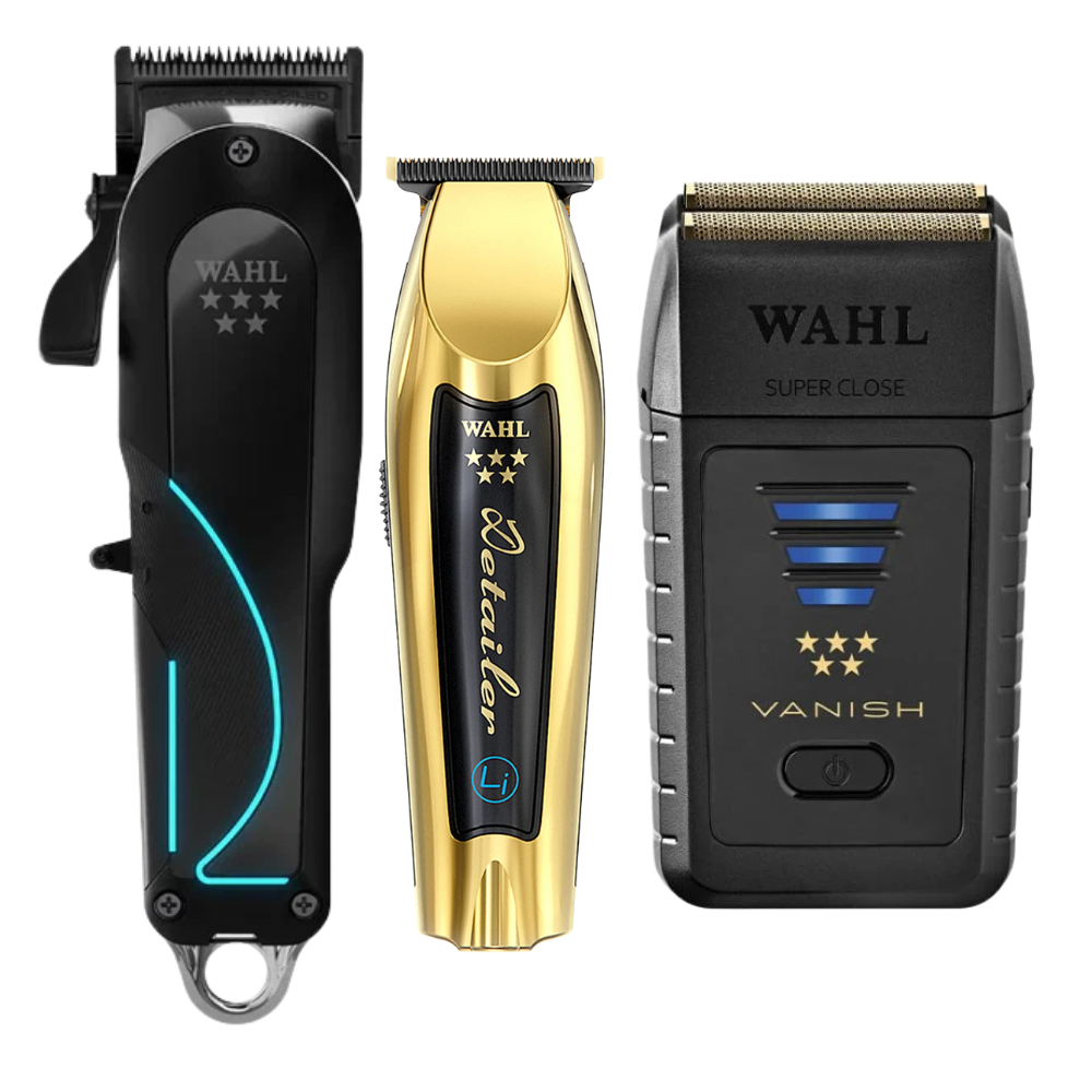 Wahl Senior 2.0, Gold Detailer and Vanish Foil Shaver Combo