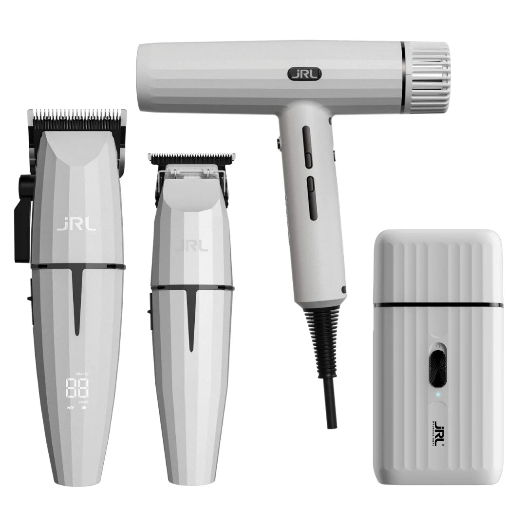 JRL Ghost Quad Pack - Clipper, Trimmer, Shaver and Dryer