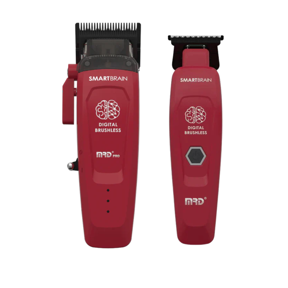 MRD Pro Smart Brain Clipper and Trimmer - Cherry Red