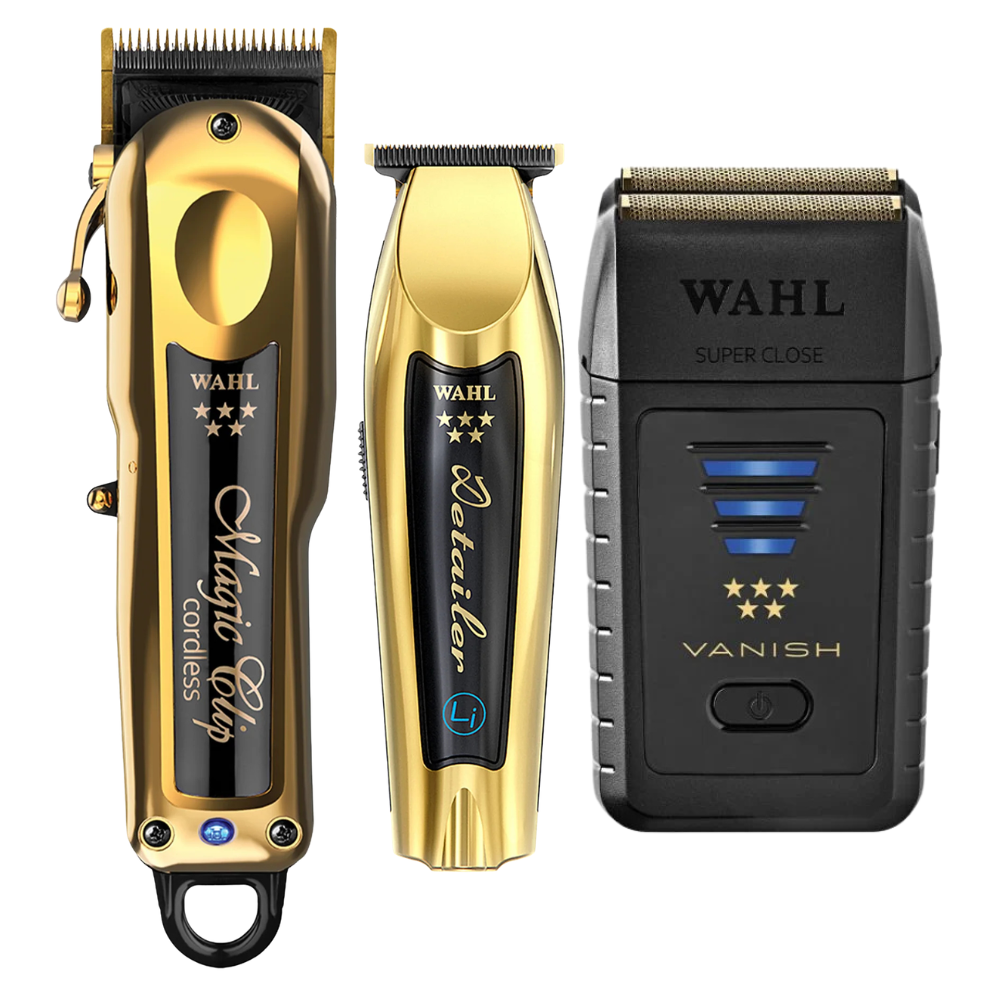 Gold Magic, Detailer and Vanish Foil Shaver Combo