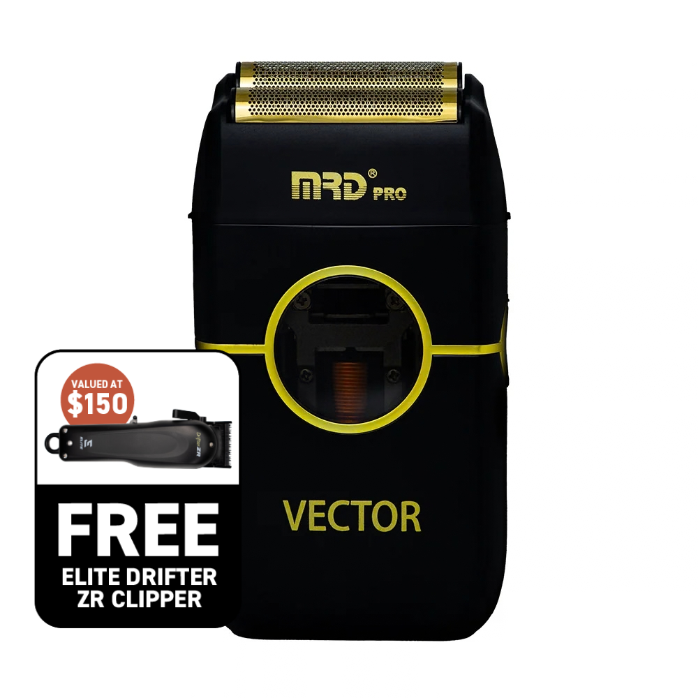 MRD Pro Vector Foil Shaver - Black