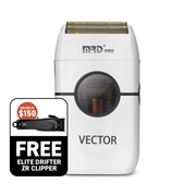 MRD Pro Vector Foil Shaver - White